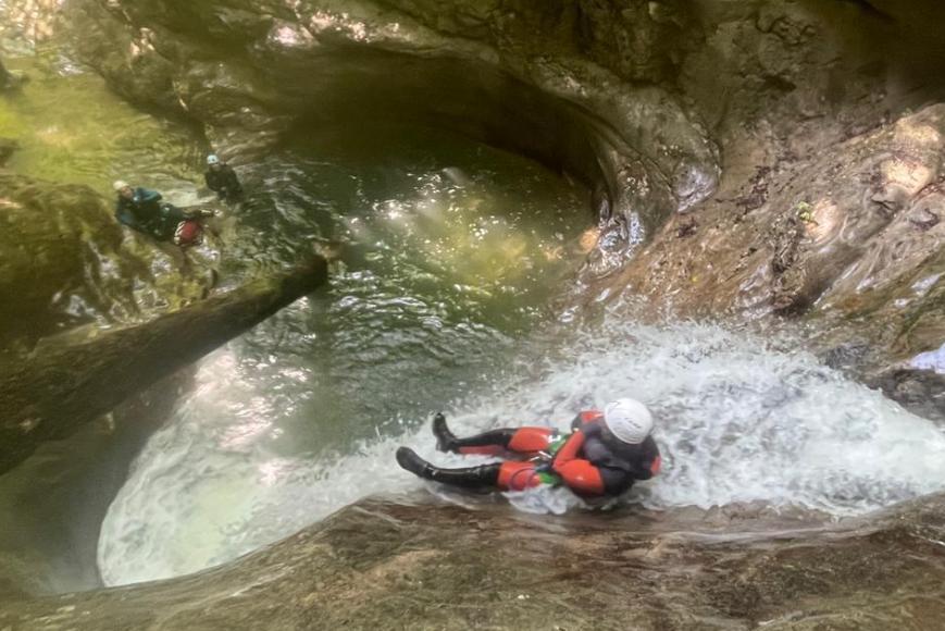 Week-end canyoning dans le Vercors