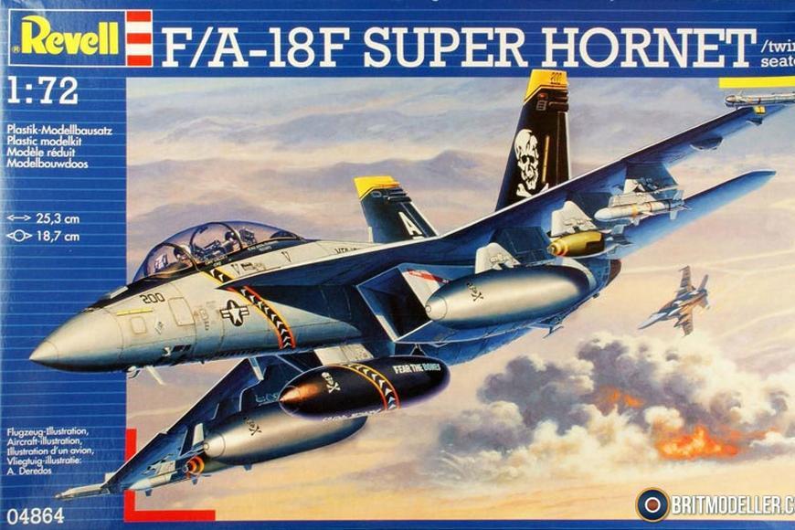 [Revell] Boeing F-18F 100 ans Aéronavale US au 1/72 par Gaël