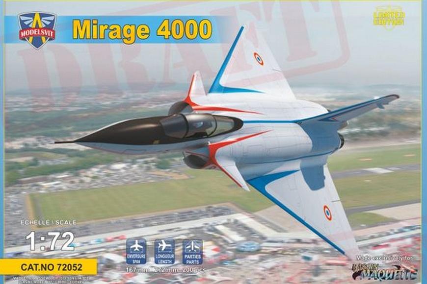 [Modelsvit] Dassault Mirage 4000 au 1/72 par Gaël