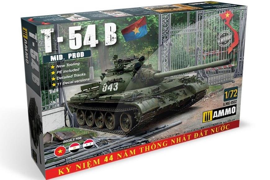 [ouvre boite] T-54B mid prod au 1/72 par AMMO