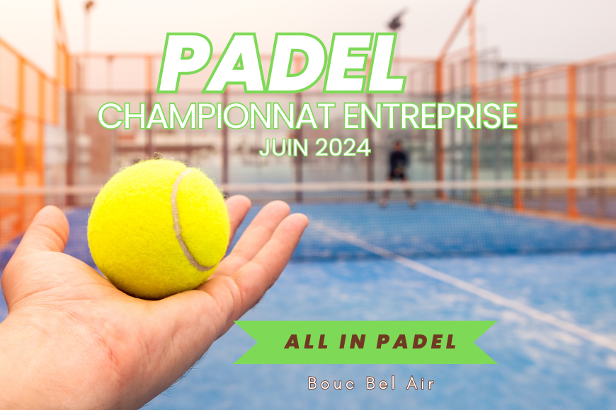 Nouveau championnat d'entreprise en juin !